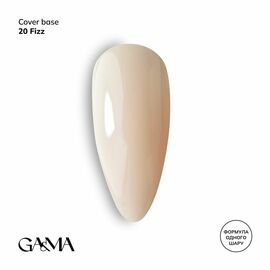GaMa Cover base #20, FIZZ, 30 ml (формула одного шару) #1