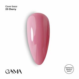 GaMa Cover base #23, CHERRY, 30 ml (формула одного шару) #1
