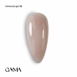 GaMa Universal gel 28, гель без опилу, рідкий, 15 ml #1
