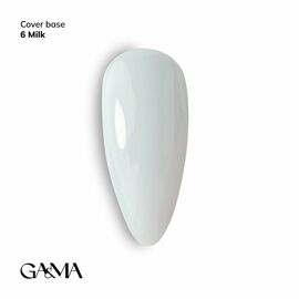 GaMa Cover base #6, MILK, 15 ml #1