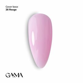GaMa Cover base #26, ROUGE, 15 ml #1