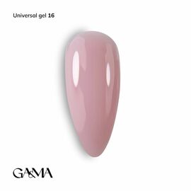 GaMa Universal gel 16, гель без опилу, рідкий, 15 ml #1
