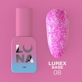 LUNA Lurex Base #08, Reflective, світловідбиваюча база, 13 ml #1