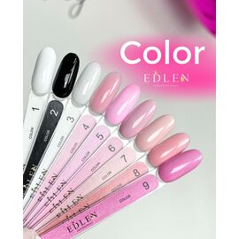 EDLEN. Gel Polish Color №001, White, 9 ml #2