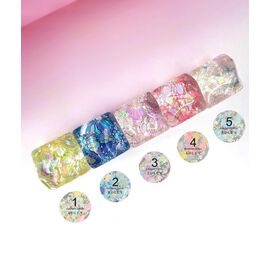 EDLEN Confetti Glitter №01, 5 ml #2
