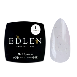 EDLEN Jam gel №1 CLEAR, 50 ml, гель-желе, прозорий #1