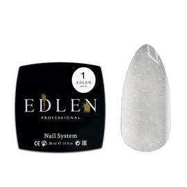 EDLEN Poly gel №01 Clear, 30 ml, полігель, прозорий #1