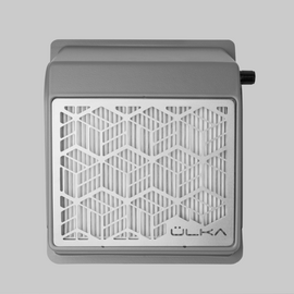 Desktop Nail dust Collector "Ülka Tiny Grey", Витяжка настільна, сіра (під замовлення) #2