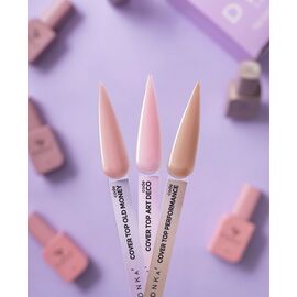 DNKa’. "Old Money" Colored Top coat, 12 ml, топ нюдовий з рожевим підтоном, 12 мл #2