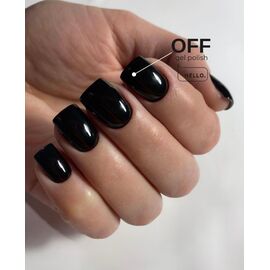 HEYLOVE. Gel Polish, OFF, 15 ml, гель-лак, насичений чорний #2