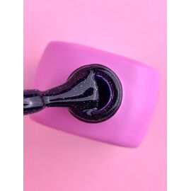 LUNAmoon. Light Acrygel #58 Deep purple with shimmer, 13 ml, світловідбиваючий рідкий гель для укріплення, глибокий фіолетовий з шимером #2