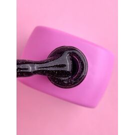 LUNAmoon. Light Acrygel #61 Blakish purple with shimmer, 13 ml, світловідбиваючий рідкий гель для укріплення, чорно-фіолетовий з шимером #2