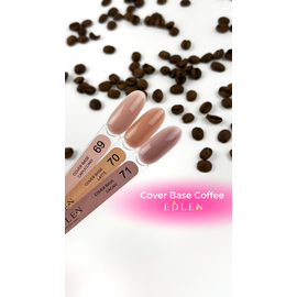 EDLEN Cover base COFFEE №71, 9 ml #2