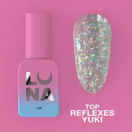 LUNA Reflexes Yuki Top, світловідбиваючий топ, 13 ml #1