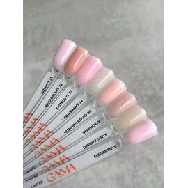 GA&MA. Simple builder gel #32 Caramel, 15 ml, гель без опилу, карамельний #2