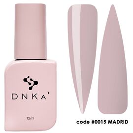 DNKa’ Cover Top, #0015 Madrid, 12 ml, кольоровий топ без липкого шару #1