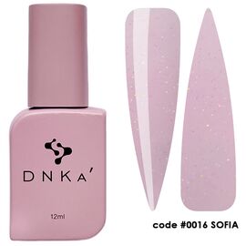 DNKa’ Cover Top, #0016 Sofia, 12 ml, кольоровий топ без липкого шару #1