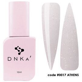 DNKa’ Cover Top, #0017 Athens, 12 ml, молочний топ з блискітками, без липкого шару #1