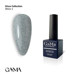GaMa Reflective Gel polish SHINE #1, 10 ml, гель-лак світловідбиваючий #1