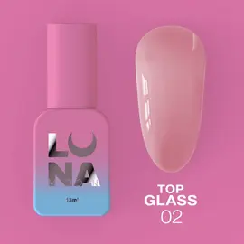 LUNA Glass Top #2, Топ кольоровий глянцевий, 13 ml #1