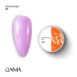 GaMa Universal gel 25, гель без опилу, рідкий, 15 ml #1