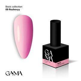 GaMa Gel polish #9 PINK, рожевий, 10 ml, гель-лак #1
