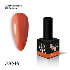 GaMa Gel polish #188 Brave, 10 ml, гель-лак "Смілива" #1
