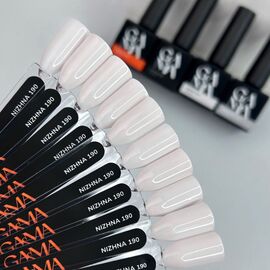 GA&MA. Gel polish #190 Tender, 10 ml, гель-лак, Ніжна #2