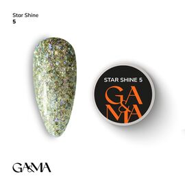GaMa Star Shine #005, 5 g, Гель-лак для дизайну #1