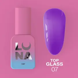 LUNA Glass Top #7, Топ кольоровий глянцевий, 13 ml #1