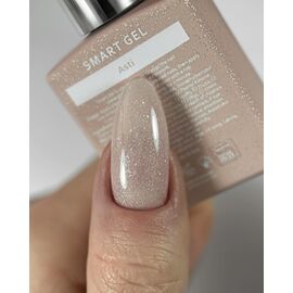 HEYLOVE. Smart gel, ASTI, 15 ml, builder gel in a bottle, гель для нарощування з шимером #2