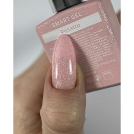 HEYLOVE. Smart gel, ROSATTO, 15 ml, builder gel in a bottle, гель для нарощування з шимером #2