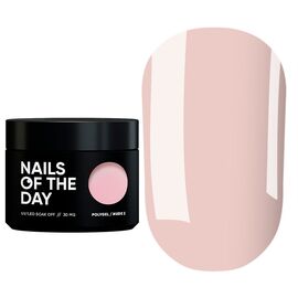 NOTD. Polygel, Nude #02, 30 ml, полігель дрібнозернистий #1