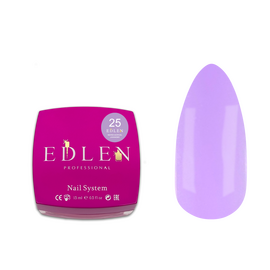 EDLEN, Water Acrygel №25, Lavender, 15 ml, рідкий гель #1