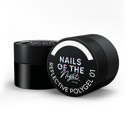 NOTN Reflective Polygel 01, рідкий світловідбиваючий полігель, 15 ml #1