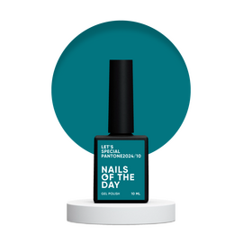 NOTD. "Let's Special" Gel Polish, Pantone 2024 / 10 , 10 ml, бірюзовий гель-лак #1