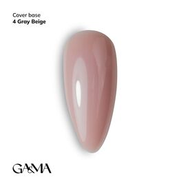 GaMa Cover base #4, GREY BEIGE, 15 ml #1