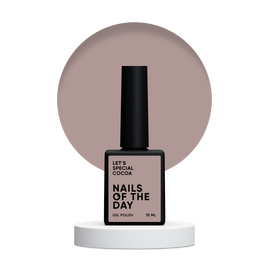 NOTD. "Let's Special" Gel Polish, COCOA, 10 ml, світло-коричневий гель-лак #1