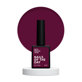 NOTD. "Let's Special" Gel Polish, JOLIE, 10 ml, гель-лак, марсала #1