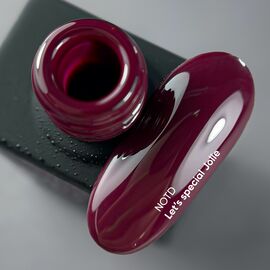 NOTD. "Let's Special" Gel Polish, JOLIE, #373, 10 ml, гель-лак, марсала #2