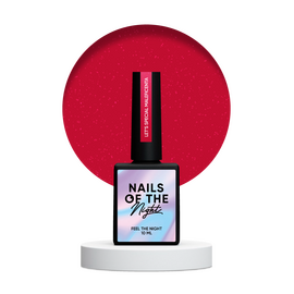 NOTD. "Let's Special" Gel Polish, MALEFICENTA, 10 ml, гель-лак темно-червоний світловідбиваючий #1