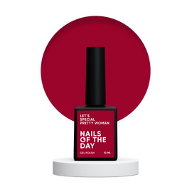NOTD. "Let's Special" Gel Polish, PRETTY WOMAN, 10 ml, малиновий, гель-лак #1