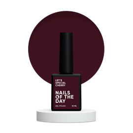 NOTD. "Let's Special" Gel Polish, Cherry, 10 ml, вишневий гель-лак #1