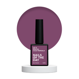 NOTD Гель-лак Let's Special Cold Marsala, 10 ml (світло-бордовий) #1