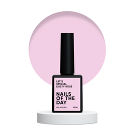 NOTD Гель-лак Let's Special Dusty Rose, 10 ml (пильно-рожевий) #1