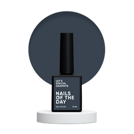 NOTD. "Let's Special" Gel Polish, Graphite, 10 ml, графітовий гель-лак #1