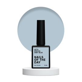 NOTD. "Let's Special" Gel Polish, Grey Blue, 10 ml, сіро-блакитний гель-лак #1