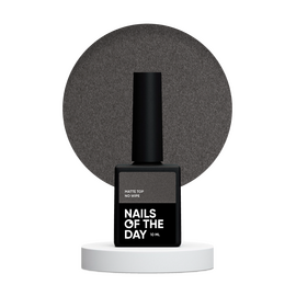 NOTD. Matte Top, No Wipe, 10 ml, матовий топ без липкого шару #1