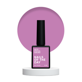 NOTD Гель-лак Let's Special Sakura, 10 ml (блідо-фіолетовий) #1