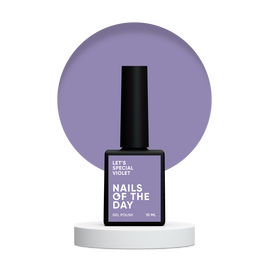 NOTD. "Let's Special" Gel Polish, Violet, 10 ml, фіолетовий гель-лак #1